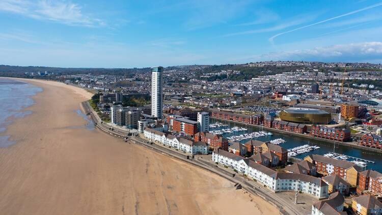 Seaview Boutique One-Bedroom Apt Swansea Exteriör bild